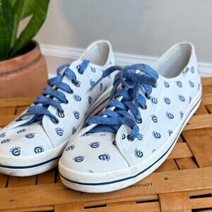 Chicago Cubs Keds Canvas Sneakers Women’s 8.5 MLB Fan Shoes